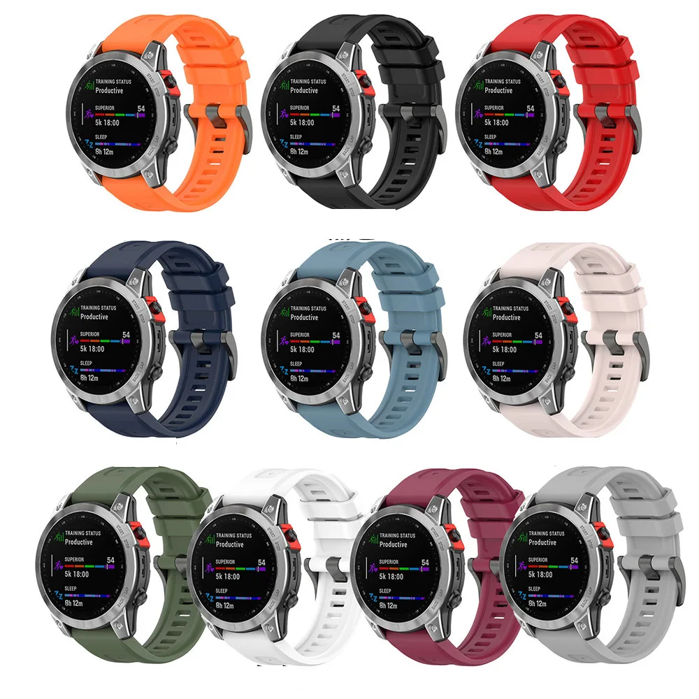 

Ремешок для наручных часов Garmin Enduro/Тактический Delta, быстросъемный легко устанавливаемый браслет для Garmin спуска MK1 MK2 MK2i, 26 мм Correa