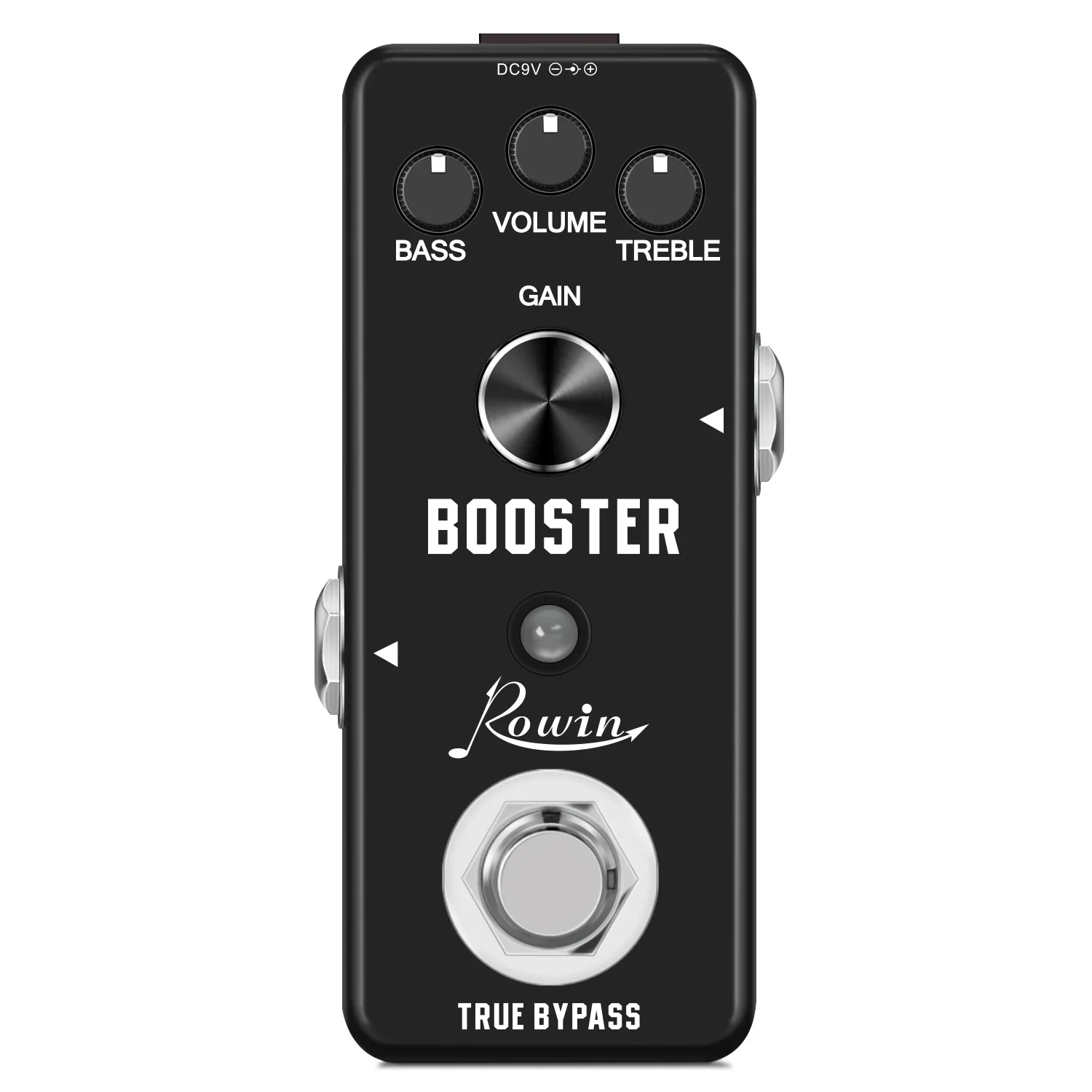 Rowin エレキギターベースエフェクトブースターペダルピュア