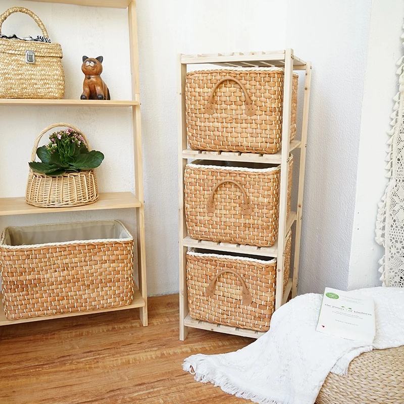 Buy Crochet Round Storage Baskets Different Sizes, Round Nursery Basket,  Makeup Cosmetic Organizer. Bathroom, Laundry Room Storage Basket Online in  India 