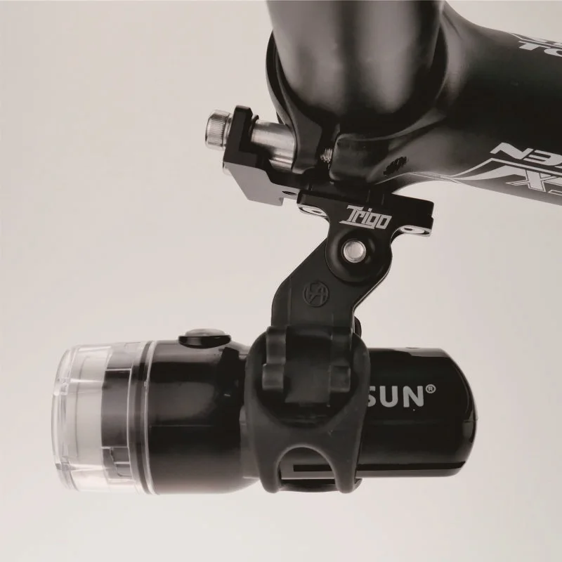 

Saint Trigo Fast Buckle Bike Bicycle Handlebar Stand Concealed Lamp Holder Gopro Dual Use Of Camera TRP1658