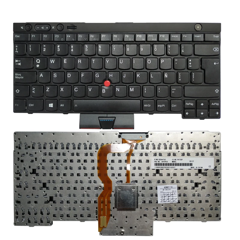 New US/UK/Spanish/Latin/German Keyboard For Lenovo Thinkpad T530 T530i T430 T430s T430I X230 W530 L430 L530
