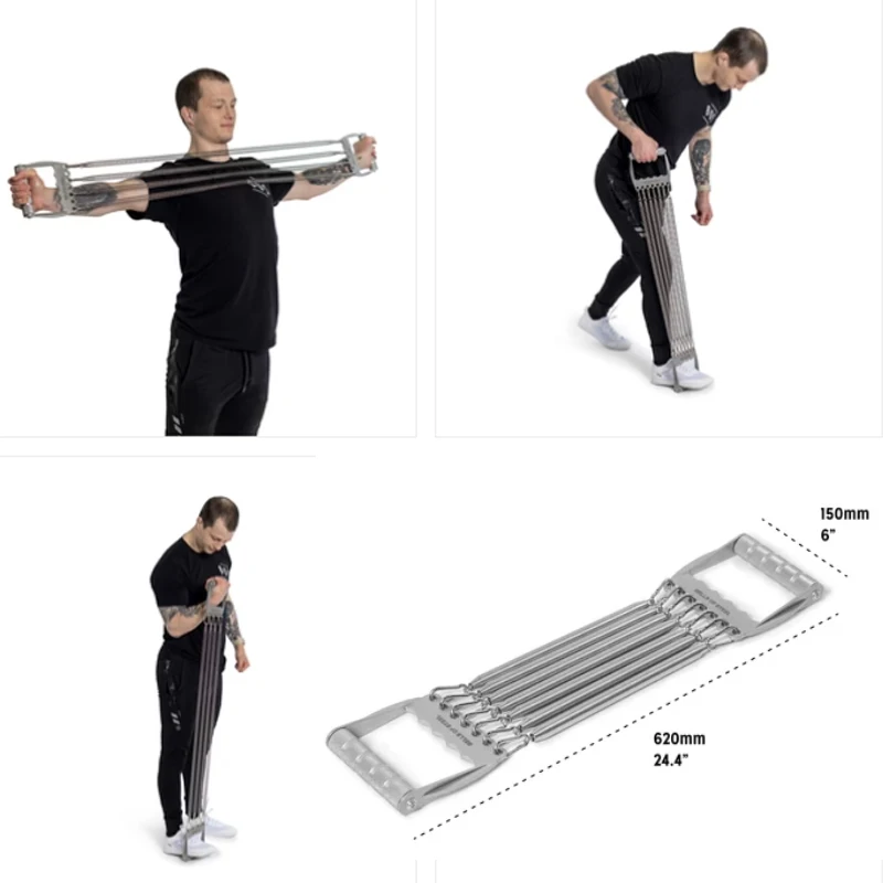 Espansore Toracico In Legno - Per Allenamento Casalingo Di Petto E Braccia - Foto 5