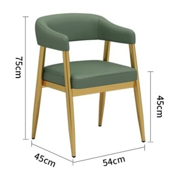 Modern Cafe Shop Restaurant Furniture Chairs Booth Seating PU Wood for Dining Bar Pink Chair Nordic Chair Кресло Для Гостиной