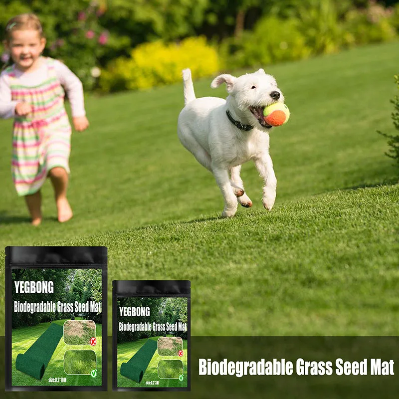 Eco Blanket Non Woven Grass Blanket Biodegradable Seed Mat Gardening Eco Grass Seed Carpet windproof soil Moisturizing