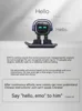 Emo Robot Electronic Pet Robot Inteligente Future Ai Robots Voice Smart Toy Electronics Model Toys Desktop Companion Robot Gift 6
