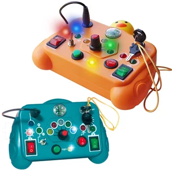 Montessori LED Busy Board Toy 1