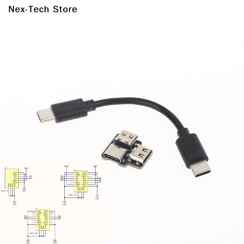 [NT]USB 12 모듈 USB 전원 분배기에 적합한 컴퓨터 통신 보드용 Type-C 인터페이스 전원 분배기[NT]