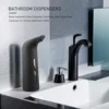 Black Automatic Soap Dispenser Touchless, Auto Liquid Soap Dispenser for Kitchen Bathroom 400Ml 5