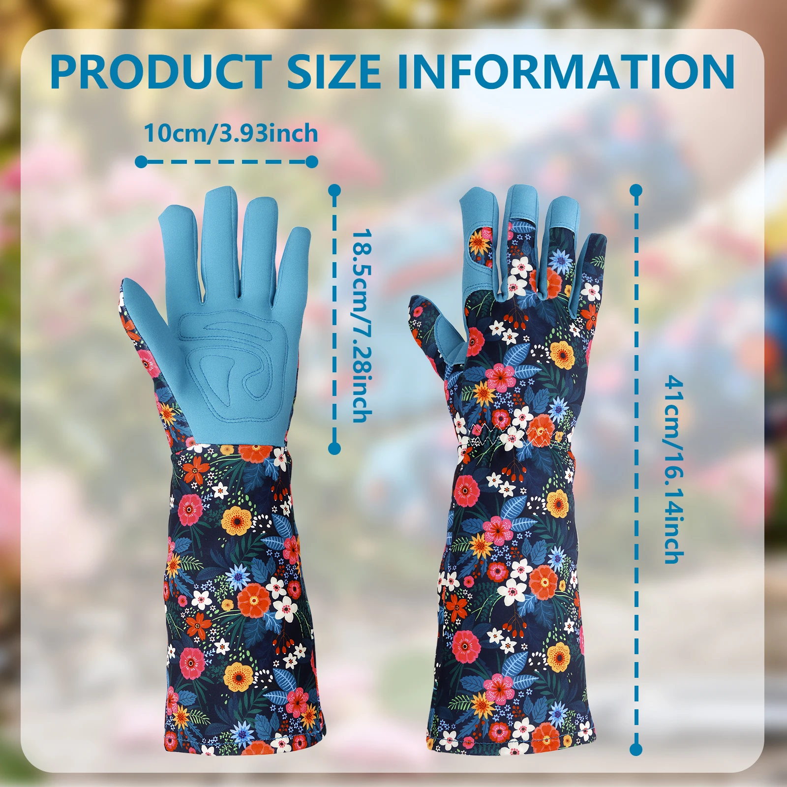 Enhanced Breathable Long Sleeve Gardening and Maintenance Gloves