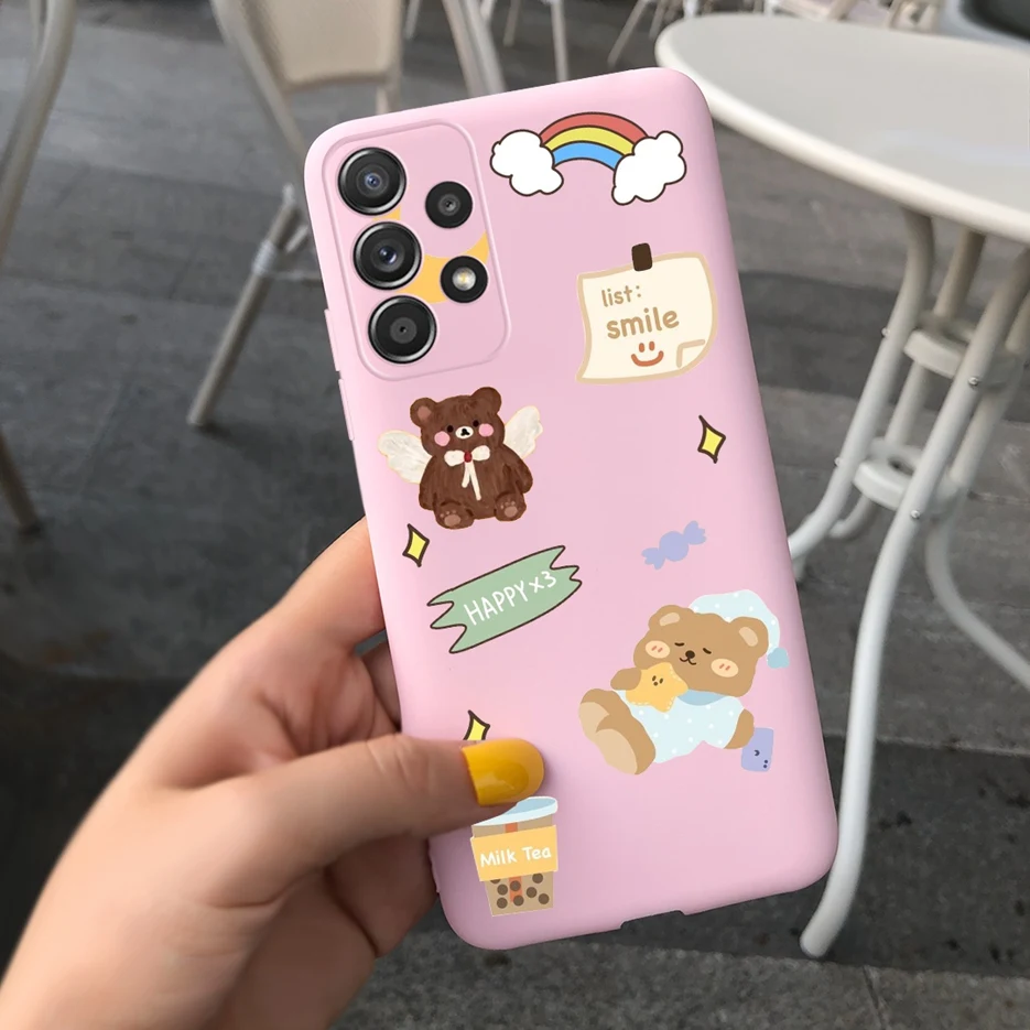 New Fashion Cartoon Bumper Soft TPU Phone Case