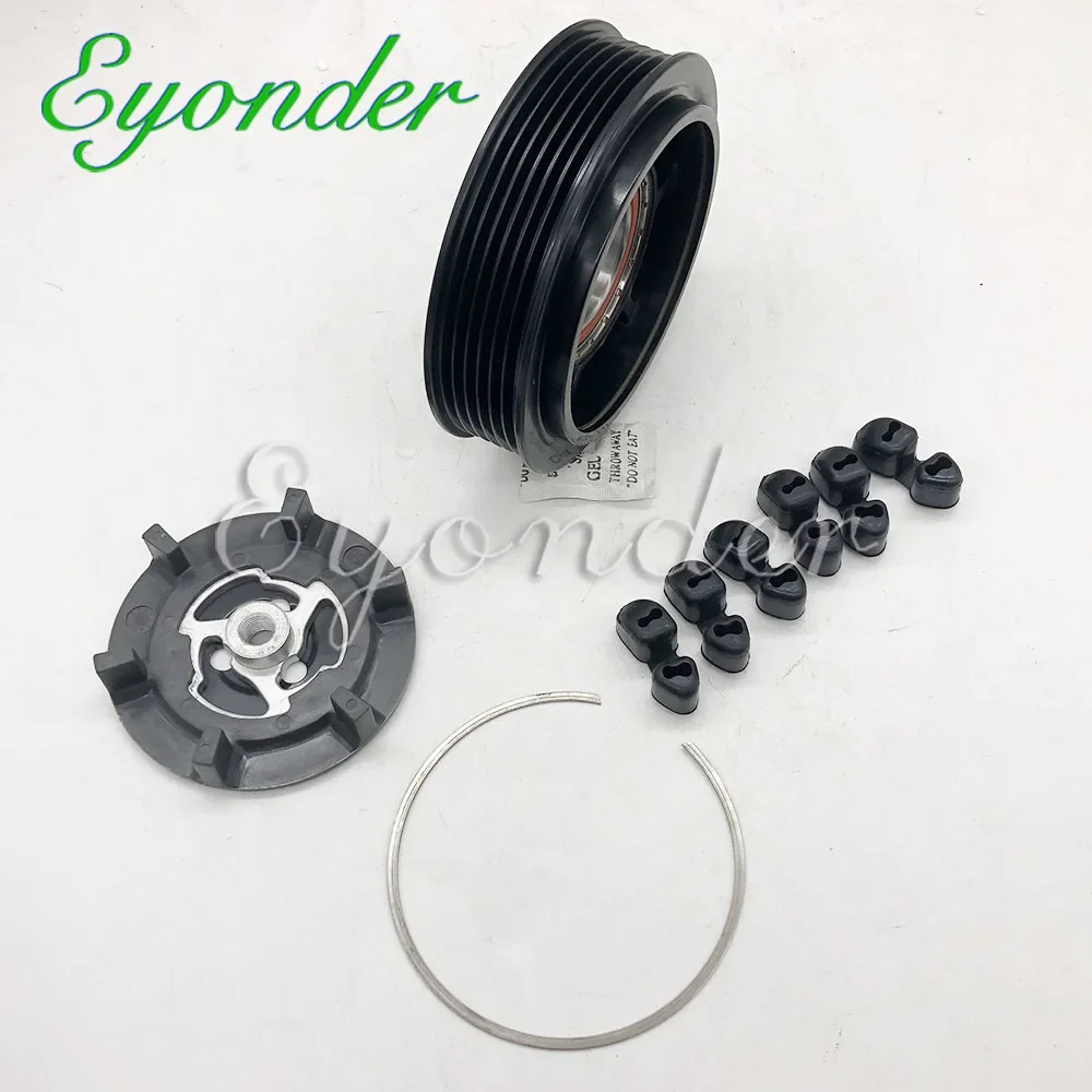 AC A/C Compressor Clutch Pulley for Audi Skoda VW GOLF LUPO BORA POLO FOX 6Q0820808 6Q0820803D 8Q0820803R 6Q0820803Q 6Q0820803K