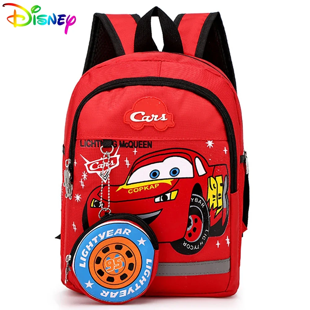 

Детский рюкзак Disney для детей, повседневная школьная сумка для подростков с милым дизайном Маккуин, Холодное сердце, Эльза, София, модная сумка для книг для мальчиков и девочек