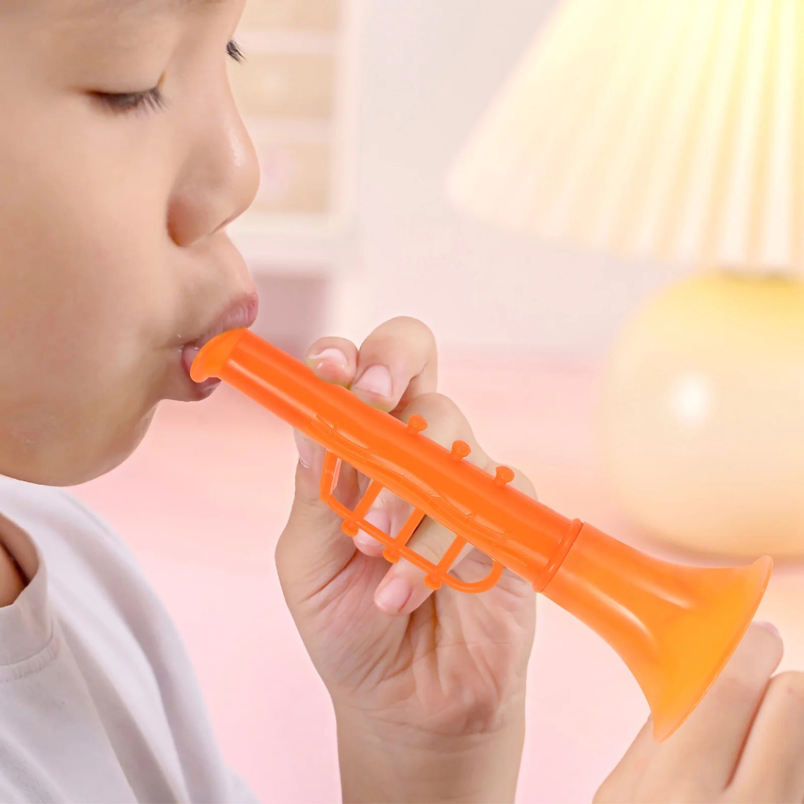 

18 Pcs Mini Speaker Musical Instruments Funny Trumpet Household Toy School Compact Kids Plastic Safe Toddler Supplies