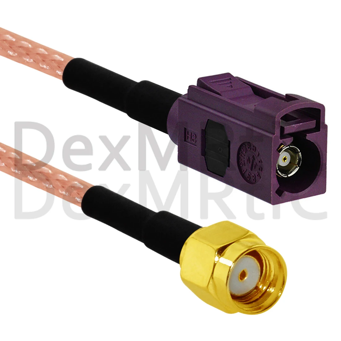 Fakra D Typ Männlich Weiblich Lila Auf SMA Stecker Jack Pigtail Kabel Adapter RG316 15 cm/30 cm/50 cm/100 cm Großhandel NEUE für GPS – Detail 8
