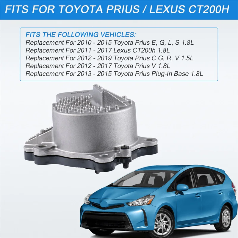 

Engine Electric Water Pump For Toyota Prius 2010-2015 WPT-190 41500E 161A0-29015