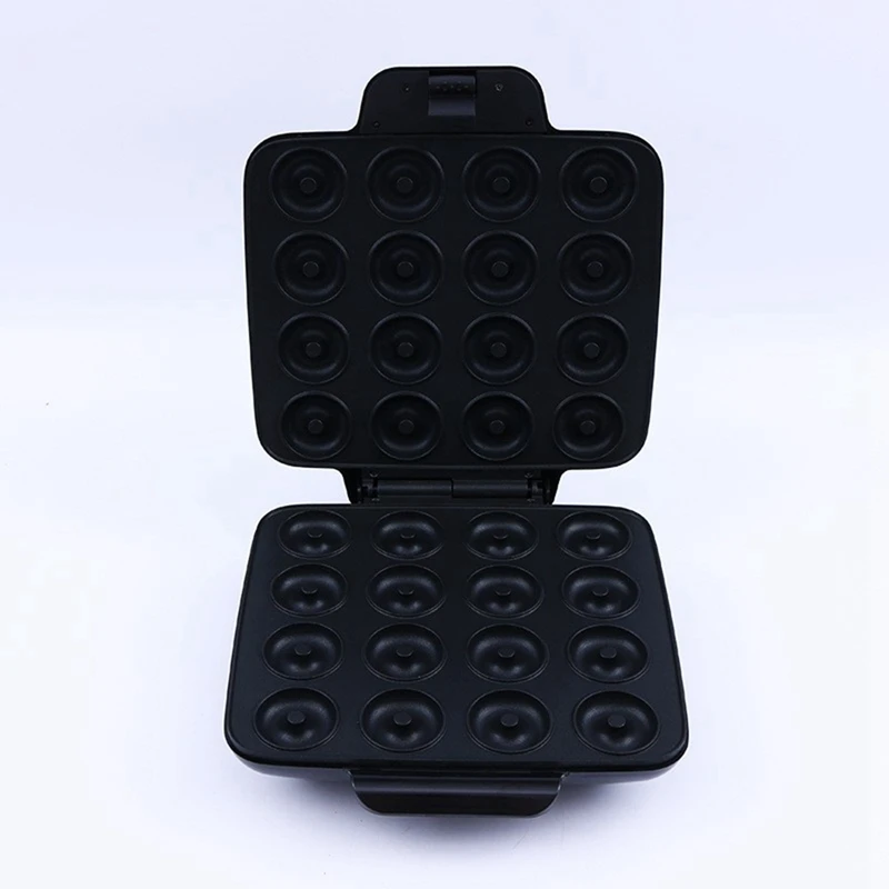 Mini Donut Maker 16 Holes Donut Machine For Kid-Friendly Breakfast Mini Pancakes Maker Machine For Breakfas Easy Install