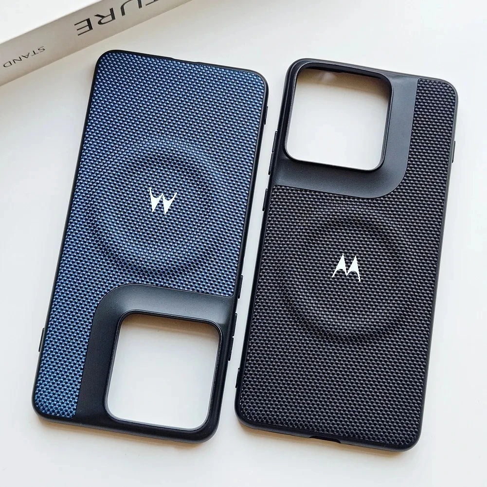 Luxury Sleek Business Weaving Magnetic Case with Magsafe Charging Capability