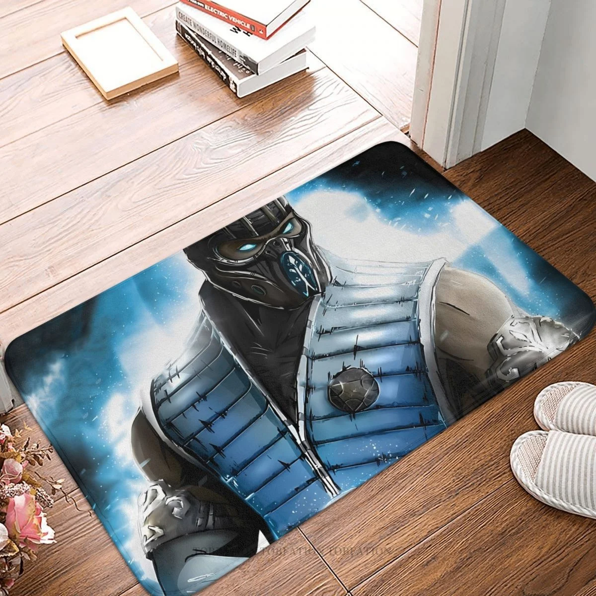 Gioco Mortal Kombat Zerbino Antiscivolo Sub Zero Bagno Camera Da Letto Mat Tappeto Esterno Casa Arredamento Moderno