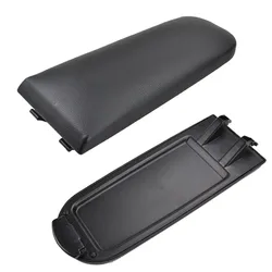 Volkswagen Polo Sedan Center Console Armrest Lid - Premium PU Leather Cover with Latch