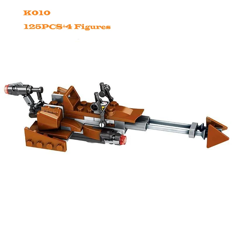 Creative MOC Fighter Building Blocks Kit - Educational Toy Set