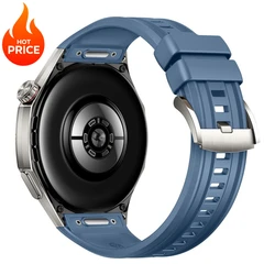 Premium Silicone Watch Strap for Smart Watch - Universal Replacement Band for Men & Women (Blue)