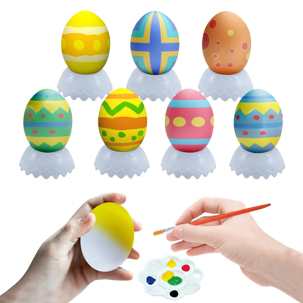 -1세트 DIY 공룡알 그림 그리기 DIY 미술 공예 창의력 개발 어린이 장난감 DIY 모델 어린이 선물