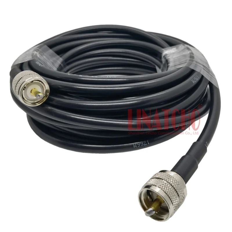 8 Meters 5D-FB PL259 Male Marine Navigation AIS VHF Radio Repeater FRP Antenna Coaxial Cable