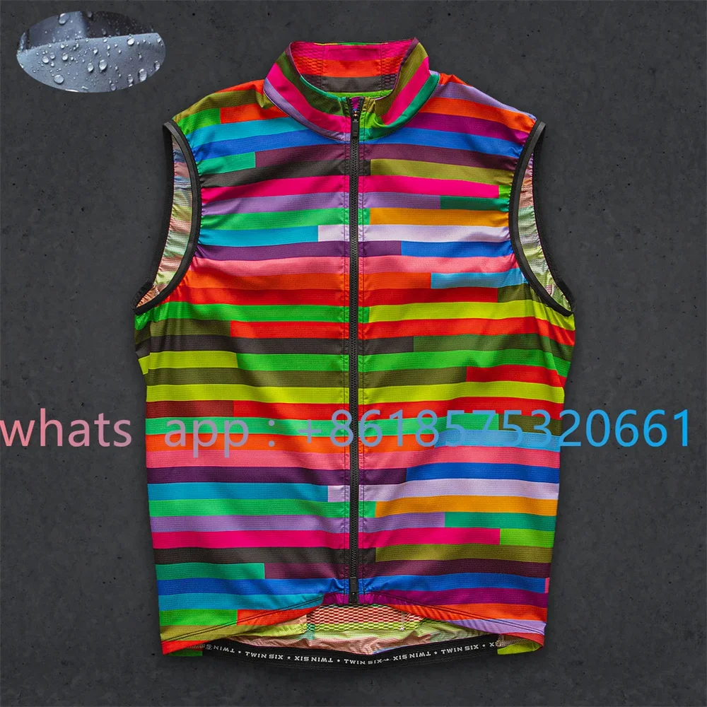 Twin Six Wind Vest Spring/autumn Bike Windproof Waterproof Jerseys Cycling Bike Jacket Lightweight Ultrathin Unisex Top New