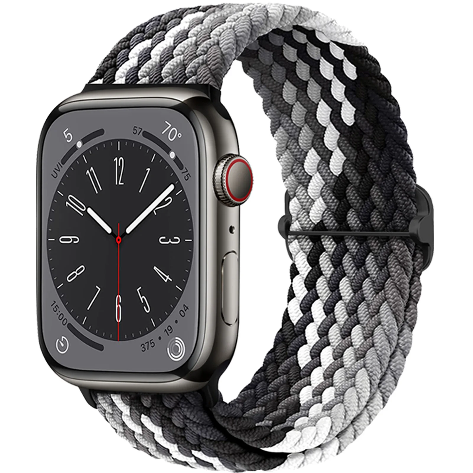 Braided Solo Loop Elastic Nylon Bracelet