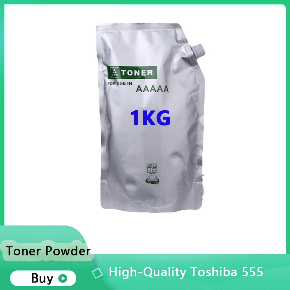 

1 кг, Черный тонер-порошок для принтера Toshiba 520 550 555 600 650 655 720 755 810 850 856 556