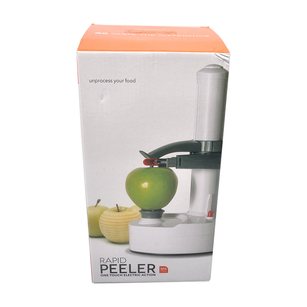 Automatic Potato Fruit Peeling Machine , Multifunctional Electric Spiral Orange Apple Peeler Cutter Slicer Kitchen Tools