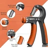 WorthWhile 5-60Kg Gym Fitness Hand Grip Men Adjustable Finger Heavy Exerciser Strength for Muscle Recovery Hand Gripper Trainer 2