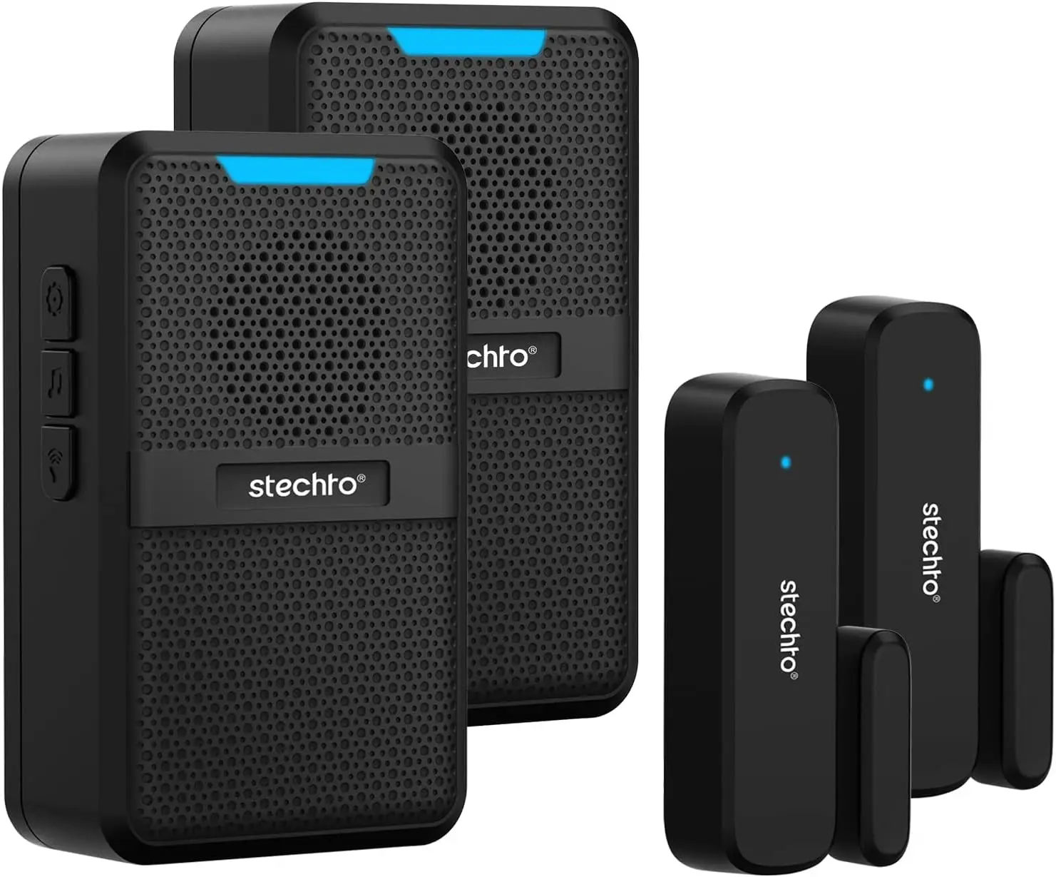Wireless Door Alarm Sensor System with 600ft Range