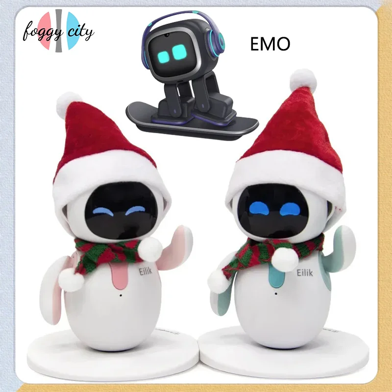 Emo Robot Pet Inteligente Future Ai Robot Voice Smart Robot Giocattoli Elettronici Pvc Desktop Companion Robot Per Bambini Regali Di Natale