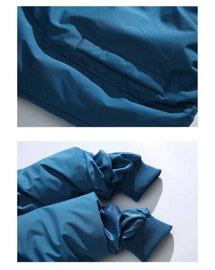Unisex Diagonal Zipper Hooded Thickened Cotton-Padded Jacket: Unique Design Trendy Couple Outerwear for Winter Warmth