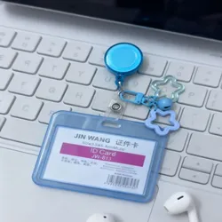 Chic and Portable Card Holder - Ideal for School, Office, Badges, and IDs (SKY BLUE)