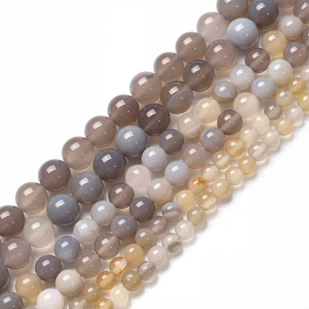 15.5" Dzi Agat Beads Round Drilled Natural Tibetan Agates 6mm 8mm 10mm Loose Beads For DIY Making Jewelry Accessory loose beads