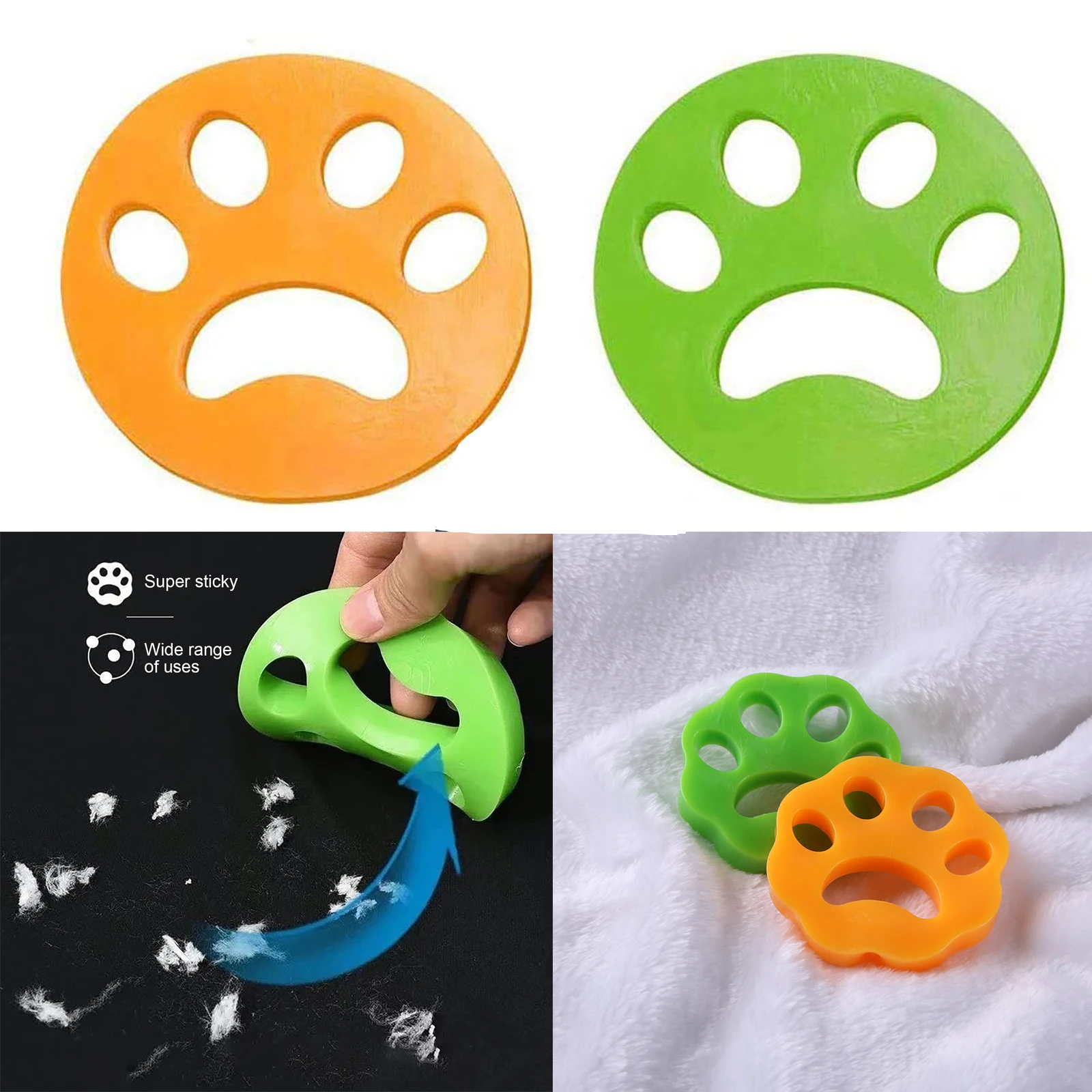 1 2pcs Pet Hair Remover Cleaning Purchase Ha Cheap mail order shopping Catcher Reusable Laundry