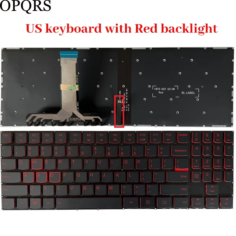 US Red backlit