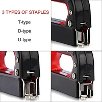 U/T/D  type 3 In 1 Multitool Nail Staple Gun Furniture Stapler Tools For Furniture Wood Door Upholstery Framing Rivet Tool 2