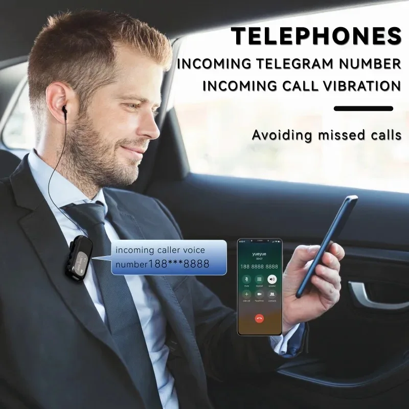 K75 Wireless Bluetooth headphones Noice Cancelling ultra-long battery time Caller number voice Earphone hands-free with wire 3