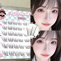 Cils Mixiaohe sans colle, naturels, doux, réutilisables, adaptés aux débutants pour les looks quotidiens et les rendez-vous. 1