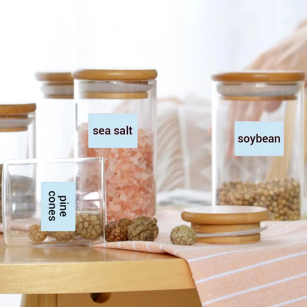 1/3롤 방수 40x30mm 파란색 감열 라벨 - M110/M110S 호환 등