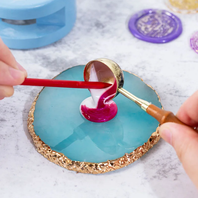 Silicone Stir Sticks 1Pc DIY Jewelry Making Tools Epoxy Resin Glue Pigment Mixing Tools Scraper Tool DIY Epoxy Resin