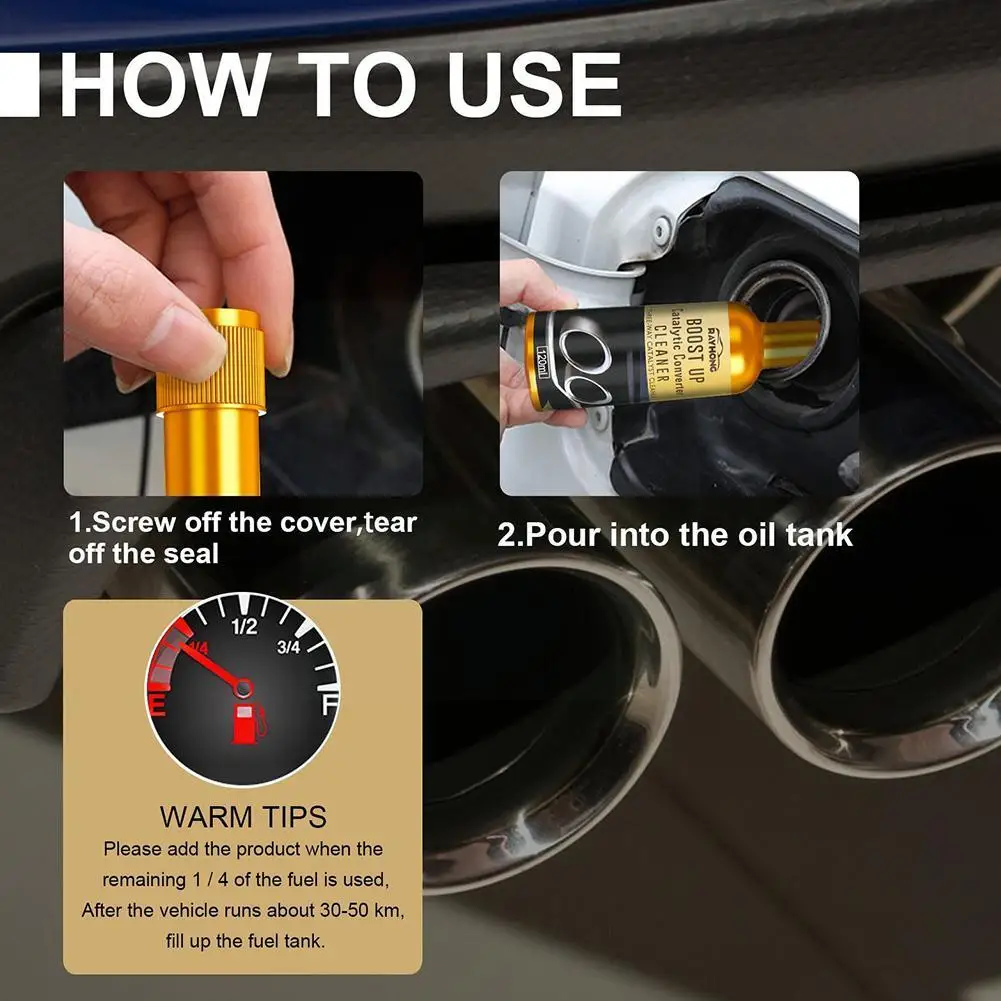 120ML Car Catalytic Converter Cleaners Engine Cleaner automotive Accelerators Clean Catalysts Engine CSV E5H7 catalytic converter cleaner catalytic converter 2/3pcs