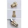Washing Machine Faucet Water Stop valve joint 1/2" 3/4" Anti Falling Automatic Check Valve All brass /plastic Inner Core 6