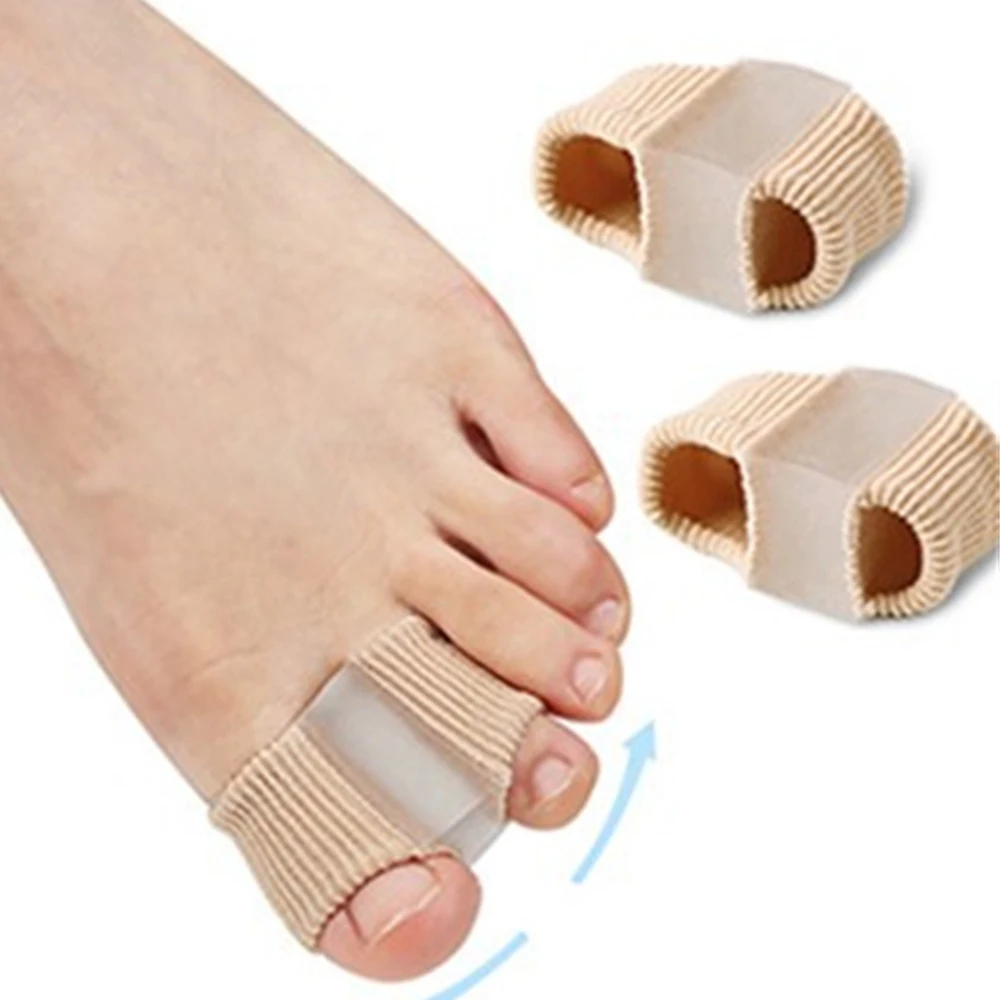 Sumiwish Confezione da 10 separatori e protezioni per dita dei piedi, separatori in gel per dita