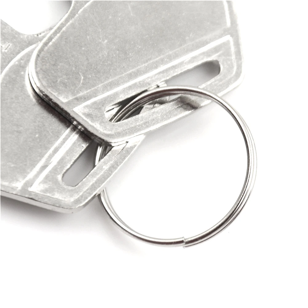 1pc Equipment Tractor Plant Key Excavator Loader Starter Replacement For Komatsu 787 Stainless Steel 55mm