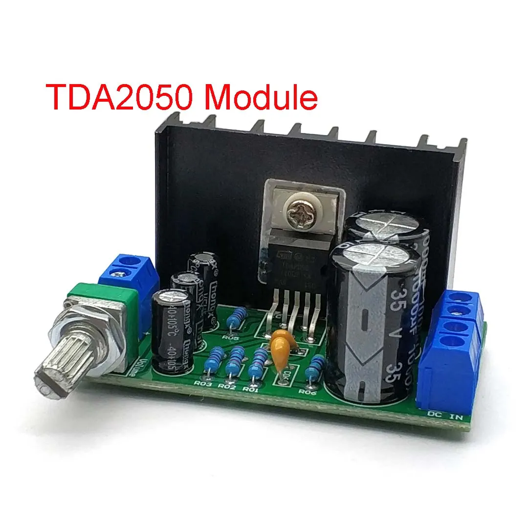 TDA2050MonoAudioPowerAmplifierBoardModuleDCAC1224V5W120W1