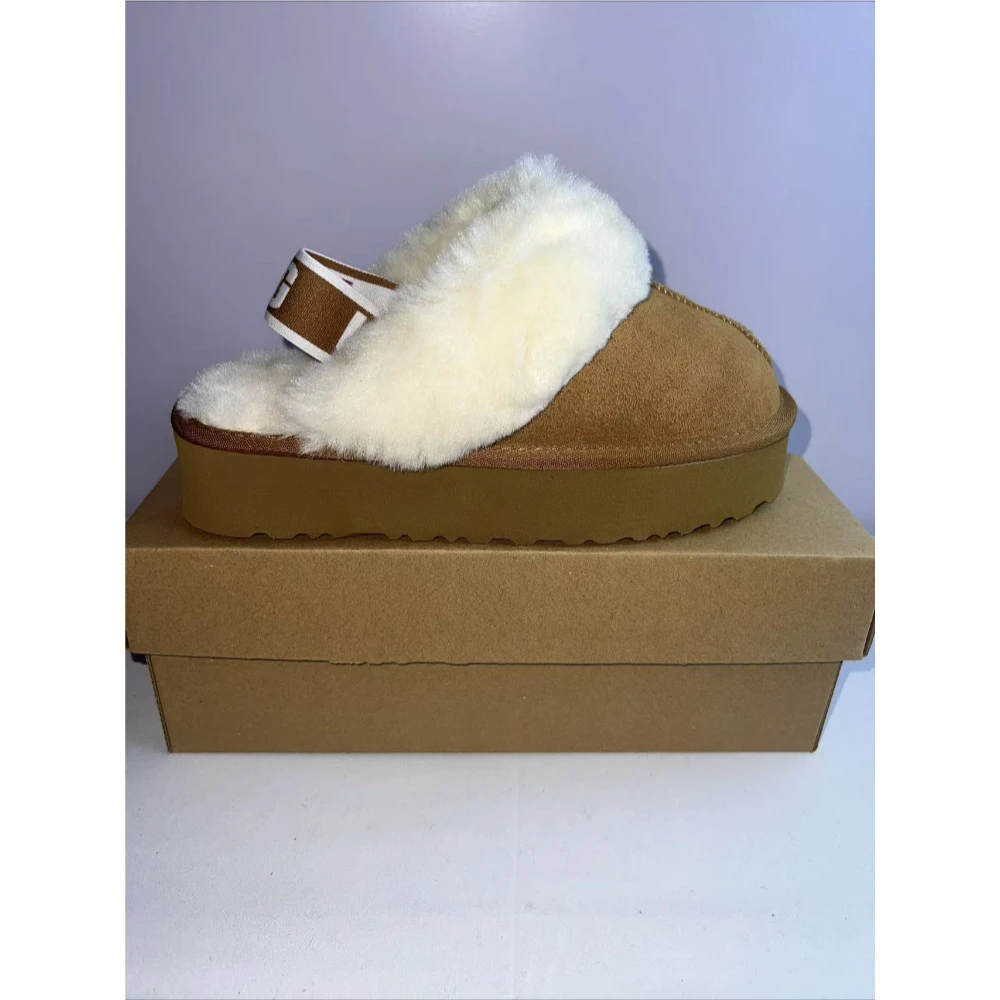 נעלי שלג חורף עם פלטפורמה לנשים, נעלי קרסול לנשים, בד גמיש, עור איכותי, צמר, חזית, ביצים - ללא קופסה